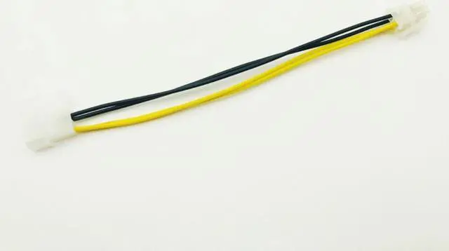 Alt view image 3 of 6 - 5PCS P3 4Pin Power Supply to P4 12V Converter Adapter USB SATA Cable USB Riser Card 4Pin Connector DVI-D VGA Dual PSU Cables