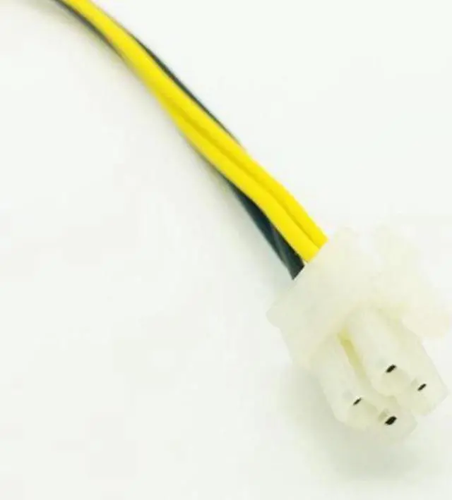 Alt view image 2 of 6 - 5PCS P3 4Pin Power Supply to P4 12V Converter Adapter USB SATA Cable USB Riser Card 4Pin Connector DVI-D VGA Dual PSU Cables