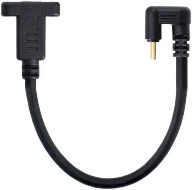 Alt view image 7 of 7 - Aomoproing 180 Degree Opposite U Shape Back Angled USB-C USB 3.1 Type C Male to Female Extension Data Cable 30cm