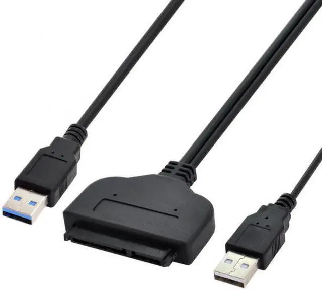Alt view image 2 of 7 - Aomoproing USB 3.0 to SATA 22Pin 2.5" Hard disk driver Adapter With extral USB Power cable