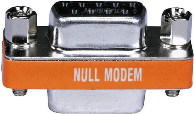 Alt view image 2 of 3 - DB9 Female/Female Mini Null Modem Adapter