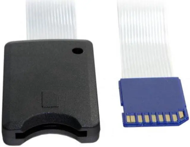 Alt view image 4 of 7 - Aomoproing  Standard SD SDHC Memory Card Kit Male to SD Female Extension Soft Flat FPC Cable Extender 25cm