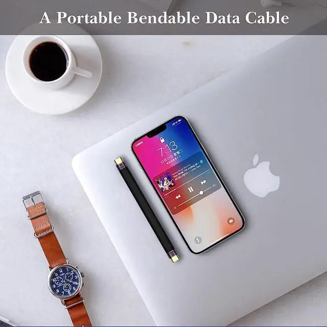 Alt view image 6 of 6 - Short-line(2/5FT) USB C to Type C Cable,Support Thunderbolt 4/3,USB 4, PD 100W Quick Charge,8K 4K Display,40Gbps Data Transfer Sync. Transfer for External Docking,MacBook,Phone,PowerBank.