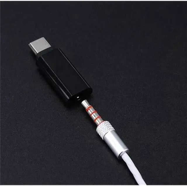 Alt view image 2 of 7 - Aomoproing  Type-C to 3.5mm Earphone Adapter USB-C 3.1 Male to AUX Audio Female for Xiaomi 6 Mi6 Letv 2 Pro 2 Max2