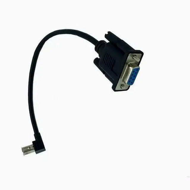 Alt view image 4 of 4 - RS232 female serial cable to USB female mother-to-female connection cable DB9 hole to USB female data cable