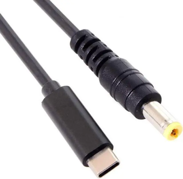 Alt view image 6 of 7 - Aomoproing Type C USB-C Input to DC 5.5*2.5mm Power PD Charge Cable for Laptop Notebook