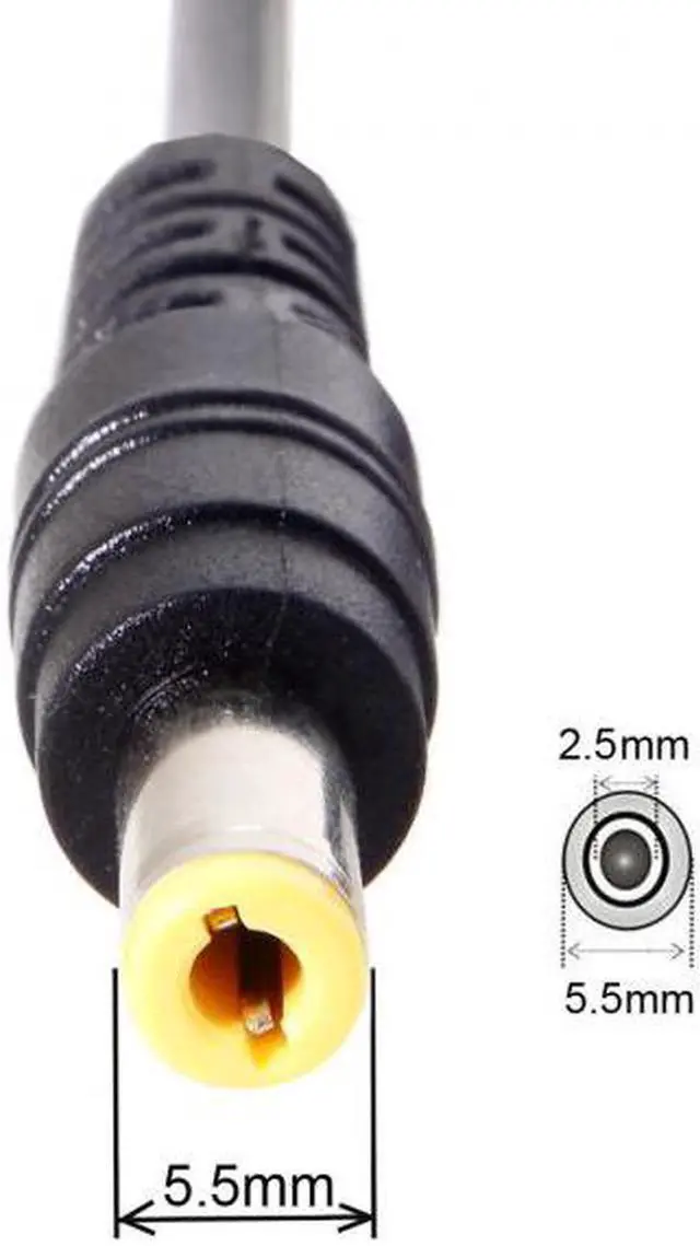 Alt view image 3 of 7 - Aomoproing Type C USB-C Input to DC 5.5*2.5mm Power PD Charge Cable for Laptop Notebook