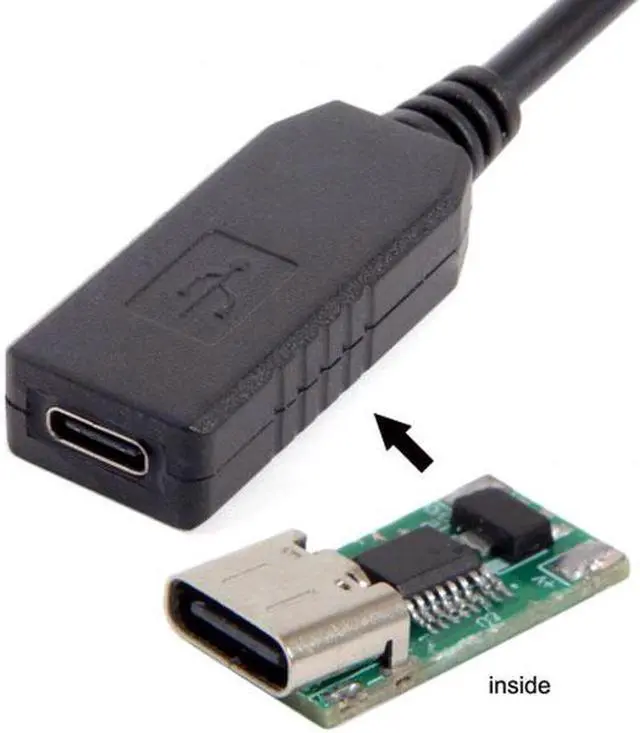 Alt view image 5 of 7 - Aomoproing USB 3.1 Type C USB-C to DC 20V 7.9*5.4mm Power Plug PD Emulator Trigger Charge Cable for Laptop