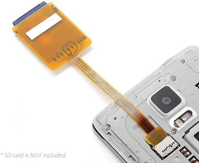 Alt view image 4 of 7 - Aomoproing Micro SD TF Memory Card Kit Male to SD Female Extension Soft Flat FPC Cable Extender 10cm