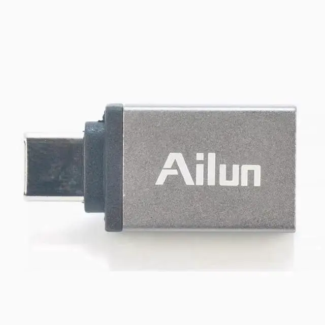 Main image of Ailun Type-C adapter USB-C to USB-A 3.0 female adapter for mobile OTG external devices 3PACK Silver