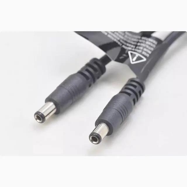 Main image of Original female 5.5mm 2.5MM DC port to two male power supply one point two power supply cable Connection cable
