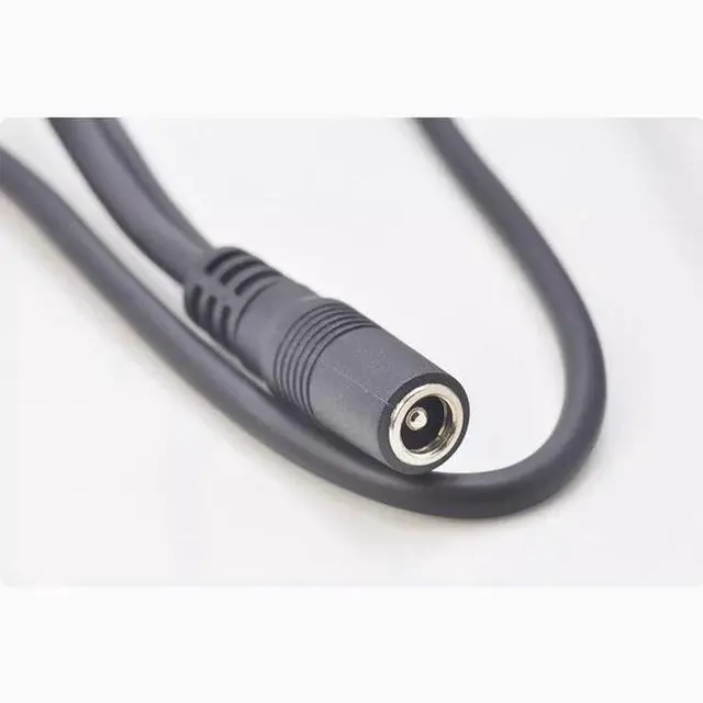 Alt view image 3 of 4 - Original female 5.5mm 2.5MM DC port to two male power supply one point two power supply cable Connection cable