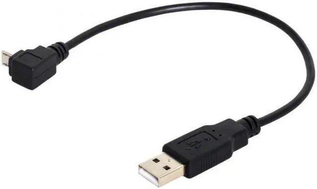 Alt view image 5 of 7 - Aomoproing  Down angled 90 degree Micro USB to USB Data Charge Cable for i9500 9300 N7100