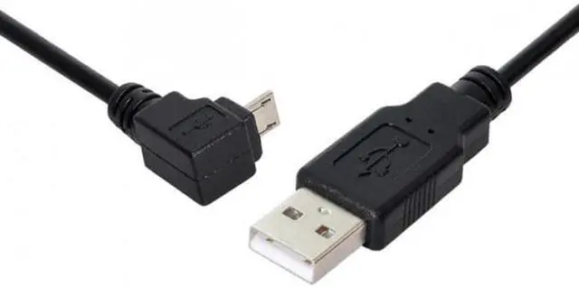 Alt view image 4 of 7 - Aomoproing  Down angled 90 degree Micro USB to USB Data Charge Cable for i9500 9300 N7100