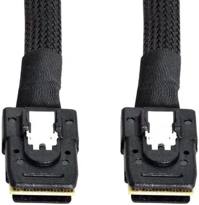 Alt view image 5 of 7 - Aomoproing  70cm Internal Mini SAS 36Pin SFF-8087 to Mini SAS 36pin SFF-8087 Server Hard Disk Raid Data Cable