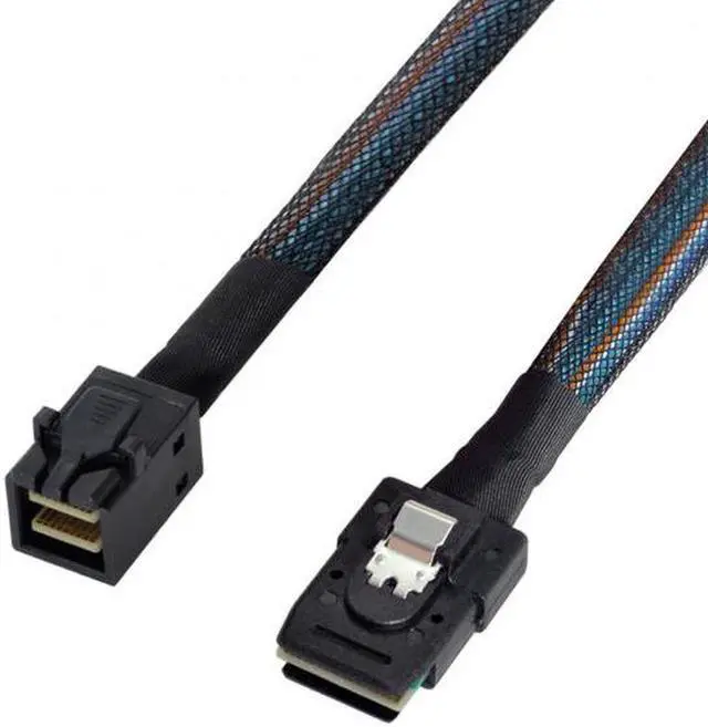 Alt view image 4 of 7 - Aomoproing  Internal Mini SAS SFF-8087 to mini sas High Density HD SFF-8643 data Server hard disk raid Cable 50cm