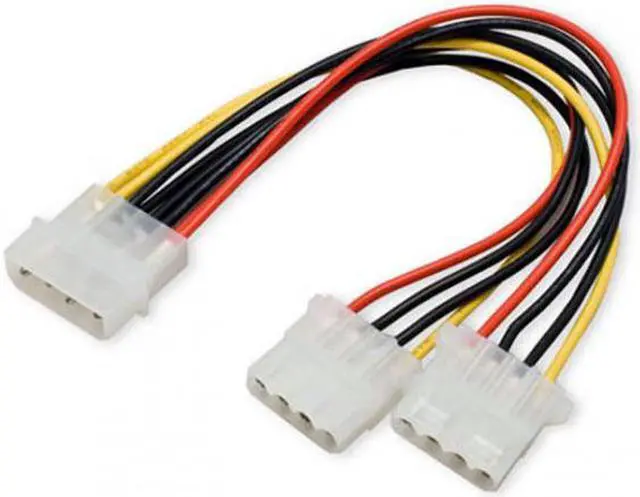 Main image of Aomoproing  IDE 4 Pin to Dual IDE Y Splitter 10cm Hard Disk Power Supply Extension Cable