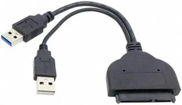 Alt view image 4 of 7 - Aomoproing USB 3.0 to SATA 22pin 2.5" Hard Disk to 2 in 1 Combo Mini PCI- E 2 Lane M.2 NGFF & mSATA SSD Adapter Converter