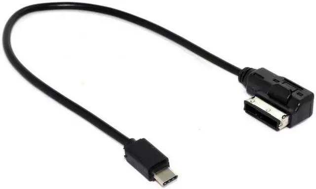 Alt view image 4 of 7 - Aomoproing Media In AMI MDI USB-C USB 3.1 Type-C Charge Adapter Cable For Car VW AUDI 2014 A4 A6 Q5 Q7