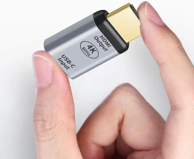 Main image of Aomoproing USB-C Type C Female Source to HDMI Sink HDTV Adapter 4K 60hz 1080p for Tablet & Phone & Laptop