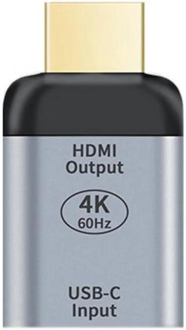 Alt view image 3 of 7 - Aomoproing USB-C Type C Female Source to HDMI Sink HDTV Adapter 4K 60hz 1080p for Tablet & Phone & Laptop