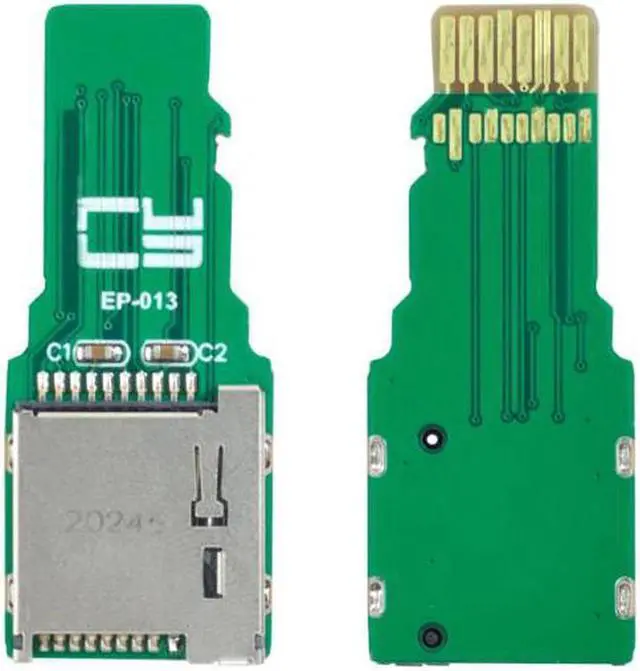 Alt view image 6 of 7 - Aomoproing TF Micro SD Male Extender to TF Card Female Extension Adapter PCBA SD/SDHC/SDXC UHS-III UHS-3 UHS-2