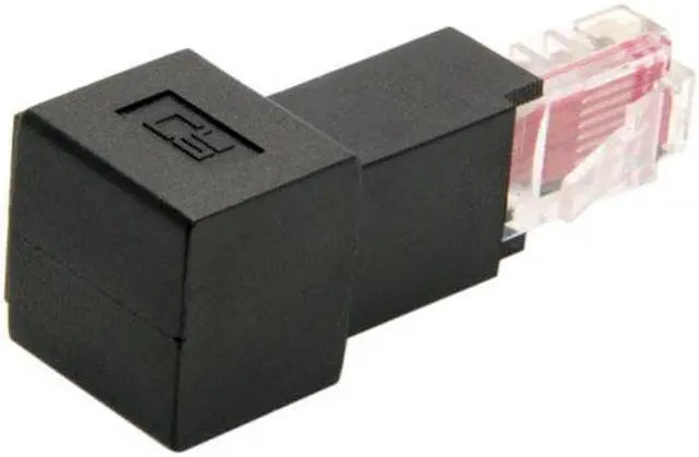 Alt view image 2 of 5 - Aomoproing  Up Angled 90 Degree 8P8C FTP STP UTP Cat 5e Male to Female Lan Ethernet Network Extension Adapter