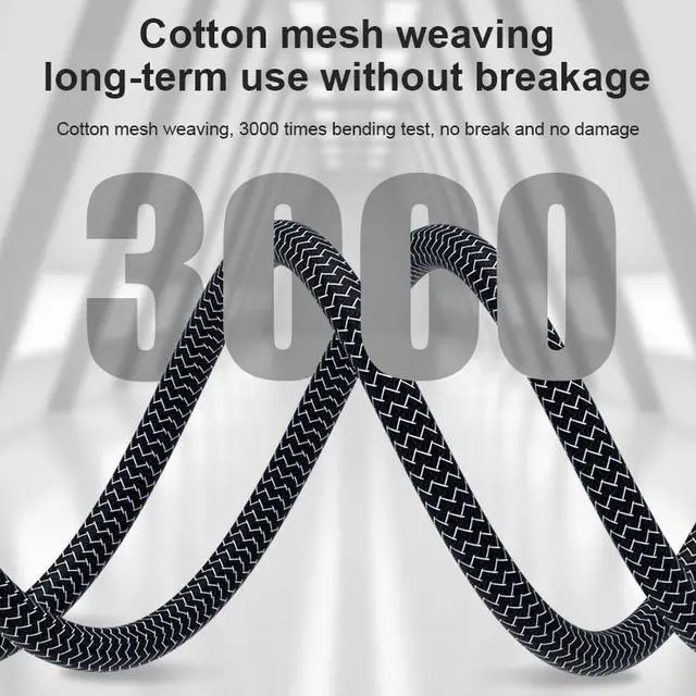 Alt view image 5 of 7 - 8K Fiber Optic HDMI Cable Braided Nylon 16FT/5M, Ultra High Speed 48Gbps Supports 8K@60Hz, 4K@120Hz Dynamic HDR, eARC, Dolby Atmos, for HDTV Monitor RTX 3090 Xbox Series X PS5 ect - (Black+White)