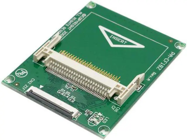 Alt view image 2 of 7 - Aomoproing  1.8" Compact Flash CF Memory Card to CE Ipod ZIF SSD HDD Adapter with 2 Cables