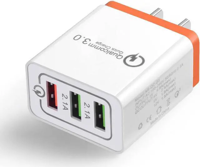 Main image of 3 Ports Quick Charger QC 3.0 18W USB Charger For iphone 7 8 iPad Samsung S8 Huawei Xiaomi Fast Charger QC3.0 EU/US/UK Plug
