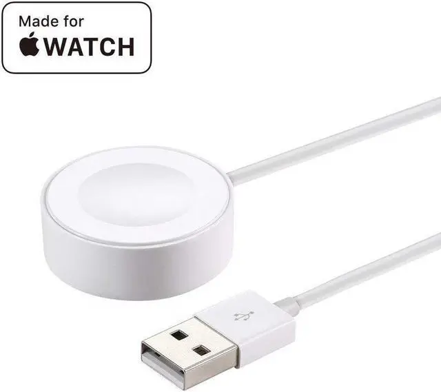 Main image of Apple Watch Charger, iWatch Charger Charging Cable, Magnetic Wireless Portable Charger Pad 3.3 ft/1.0m Charging Cable Cord for Apple Watch Series 3 2 All 38mm 42mm iWatch