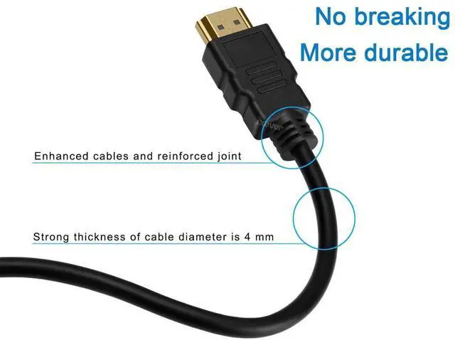 Alt view image 3 of 6 - HDMI to VGA Adapter  HDMI to VGA Converter Adapter for TV, Monitor, Projector, HDTV, Chromebook, Raspberry Pi, Roku, Xbox and More, Full HD 1080p  [5-Pack]