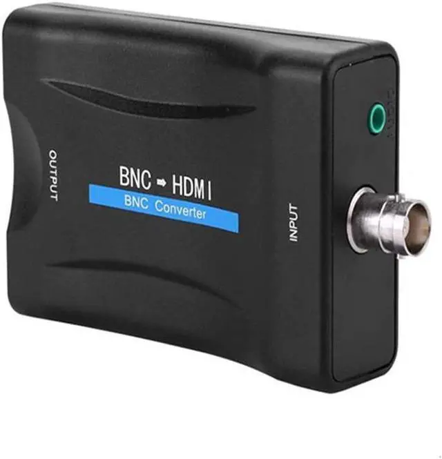 Alt view image 2 of 6 - BNC to HDMI Converter Adapter Female CVBS BNC HDMI Coax 1080P Output HDCP Hook Security Camera DVRs Surveillance