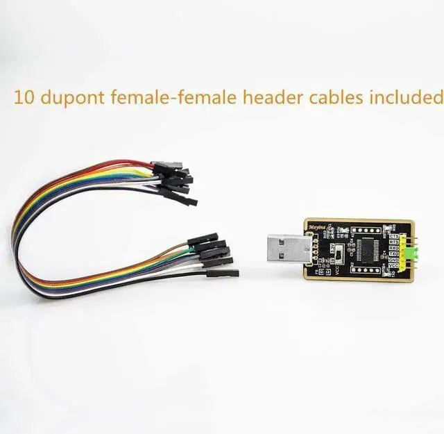 Alt view image 4 of 7 - USB to TTL Adapter USB to Serial Converter for Development Projects - Featuring Genuine FTDI USB UART IC FT232RL
