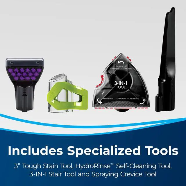 Alt view image 5 of 6 - BISSELL Spot Clean Pro Heat Pet Portable Carpet Cleaner 2513W
