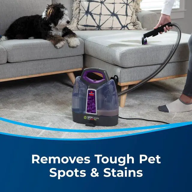 Alt view image 4 of 6 - BISSELL Spot Clean Pro Heat Pet Portable Carpet Cleaner 2513W