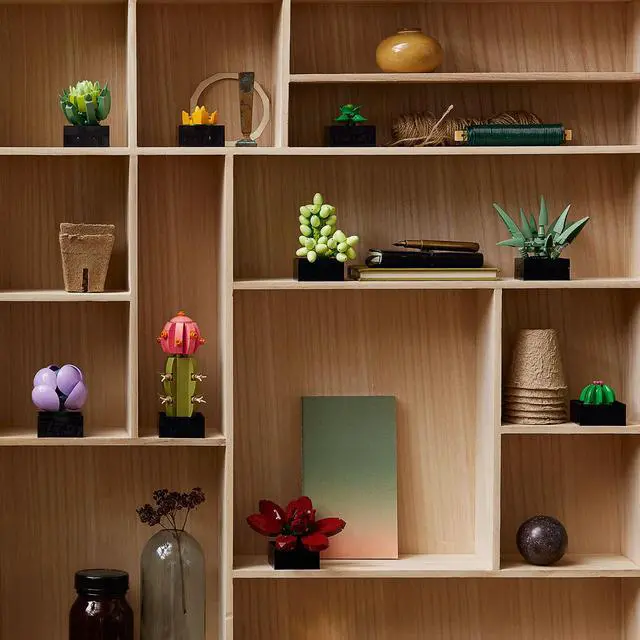 Alt view image 5 of 5 - LEGO Icons Succulents 10309 Artificial Plants Set for Adults, Home Décor, Birthday and Mother's Day Gift, Creative Housewarming Gifts, Botanical Collection