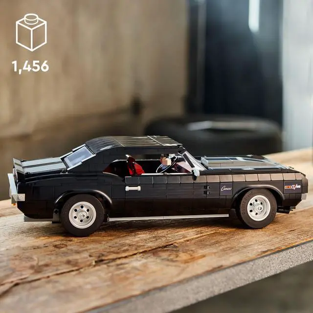Alt view image 5 of 12 - LEGO Icons Chevrolet Camaro Z28 10304, Customizable Classic Car Model Building Kit for Adults, Vintage American Muscle Vehicle Gift Idea