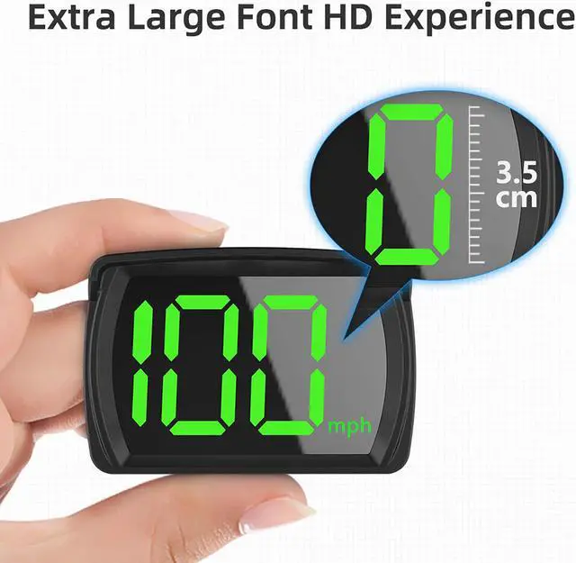 Main image of NEW GPS Head Up Display Speedometer Odometer Car Digital Speed MPH Universal