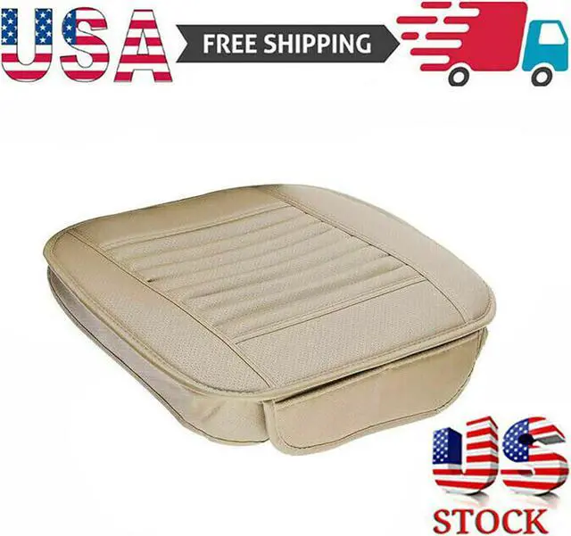 Main image of Car Front Full Surround Seat Cover Breathable PU Leather Pad Mat Chair Cushion