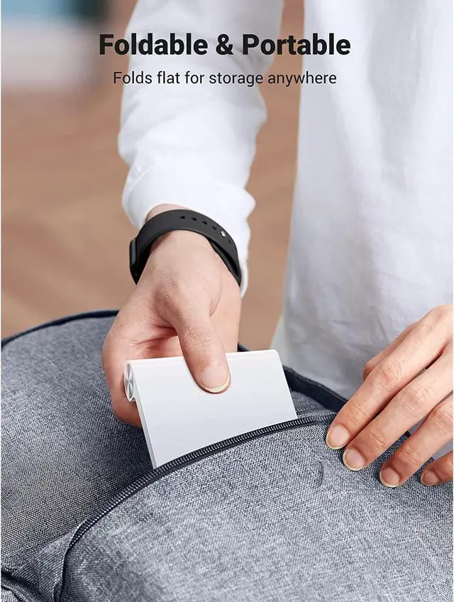 Alt view image 6 of 7 - Cell Phone Stand for Desk Phone Holder Foldable Portable Adjustable,Office Desk Travel Accessories