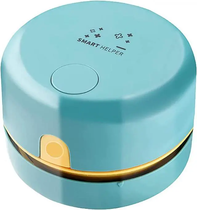 Main image of Mini Portable Handheld Cordless Tabletop Crumb Sweeper Desktop Vacuum Cleaner, Cleaning Hairs, Crumbs, Computer Keyboard