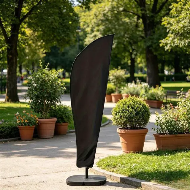 Main image of Outdoor umbrella cover, only selling the cover. Outdoor umbrella accessory sunshade cloth, outdoor umbrella storage, dust-proof and water-proof.