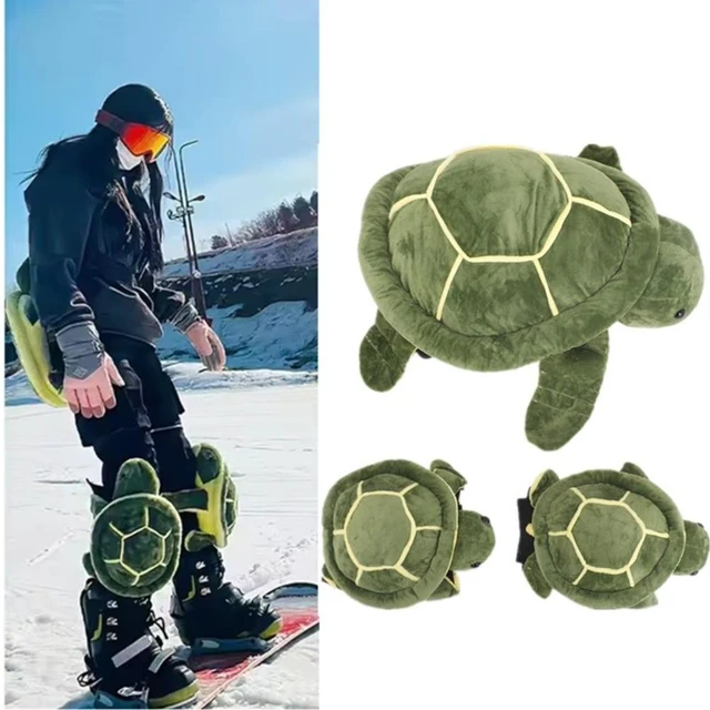 Main image of Cute Tortoise Shape Butt Pad, Snowboarding Skiing Hip Protective Gear, Shock Absorption Padded Turtle Hip Cushion, Fall Protection Hip Pad for Adults Skating