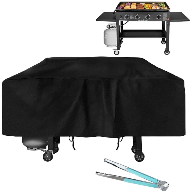 Main image of Patio BBQ Grill Dustproof Protective Cover, Universal Waterproof Flat Top Griddle Cover, Weather Resistant Outdoor Griddle Cover Compatible with Blackstone Griddle