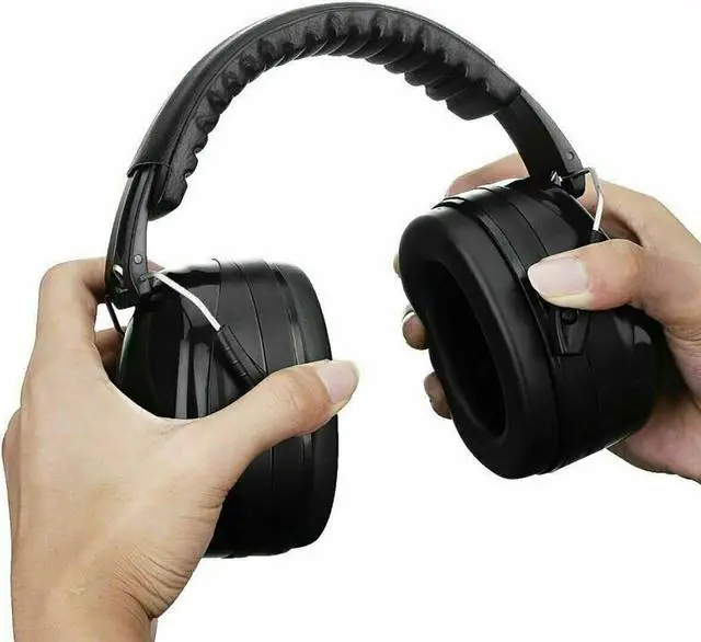 Alt view image 5 of 7 - 34 dB Hearing Protection Adjustable Ear Muffs Noise Reduction Gun Shooting Rang