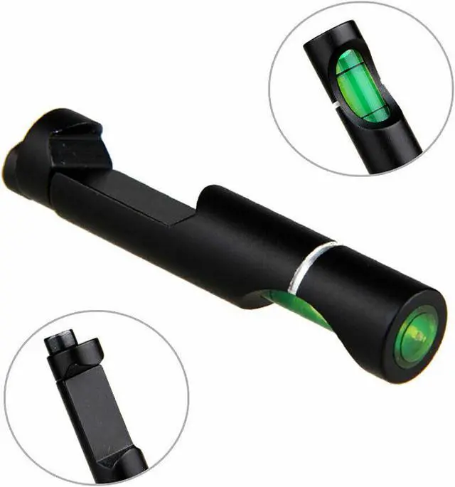 Alt view image 3 of 7 - Metal Spirit Bubble Level Rifle Sight Scope Mount for 20mm Picatinny Weaver Rail