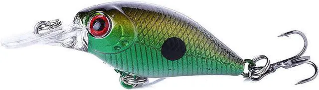 Alt view image 5 of 7 - 8pcs Lot Crankbaits 5cm/4.4g Minnow Fishing Lures Hook Tackle Hard Bait Wobbler