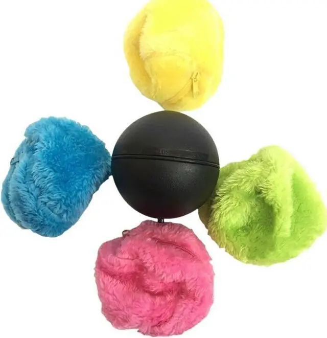 Alt view image 5 of 7 - New plush pet toys Automatic vacuum cleaner pet toys