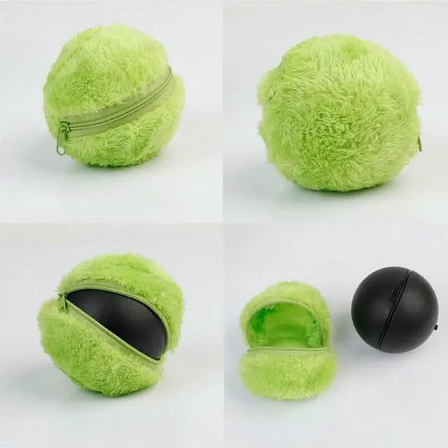Alt view image 4 of 7 - New plush pet toys Automatic vacuum cleaner pet toys